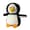 Plush Animal Penguin Kjell