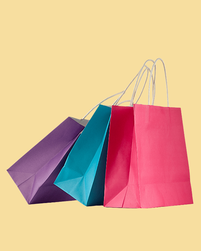 Shopping Bags header