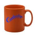 Cambridge Orange Earthenware Mug