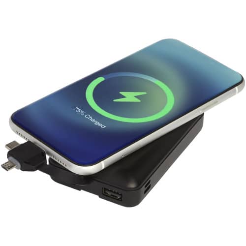 Kano 10.000 mAh wireless power bank with 3-in-1 cable