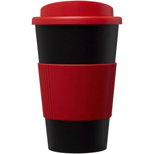 Americano® 350 ml insulated tumbler with grip