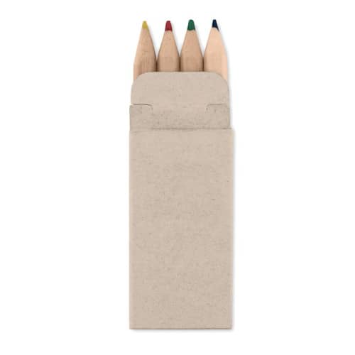 PETIT ABIGAIL 4 mini coloured pencils