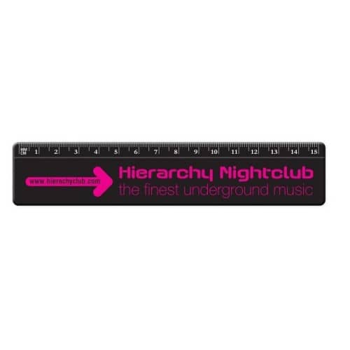 Promotional Standard Rulers 15cm / 6inch (Line Colour Print)