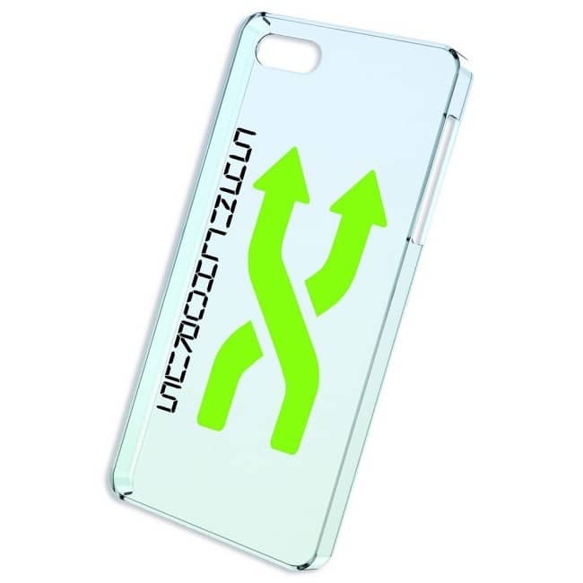 iPhone 5 Case - Transparent (Spot Colour)