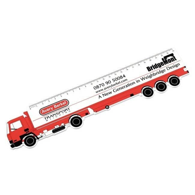 Promotional Lorry Shaped Rulers