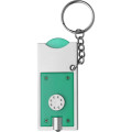 Key holder with coin (€0.50)
