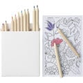 Doris 22-piece colouring set and doodling paper