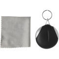 Clear-o cleaning cloth keychain