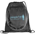 Peek zippered pocket drawstring backpack 5L