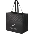 Quilto laminated non-woven shopping tote bag 22L