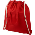 Eliza 240 g/m² cotton drawstring bag 6L