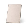 ORGANIC RIGID. A5 notepad with hard cover made from organic elephant matter (95%)