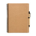 BLOQUERO PLUS Recycled notebook with pen