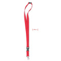 LANY Lanyard with metal hook 20 mm