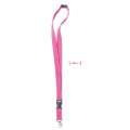 LANY Lanyard with metal hook 20 mm