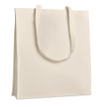 TROLLHATTAN 160gr/m² cotton shopping bag Beige