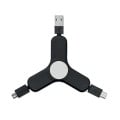 SPINCABLE 3 in 1 charging cable spinner