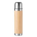 CHAN BAMBOO Double wall bamboo cover flask