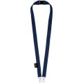 Adam recycled PET lanyard with two hooks