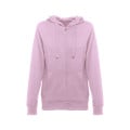 THC AMSTERDAM WOMEN. Women's hoodie in cotton and polyester with full zip