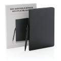Standard hardcover A5 notebook with stylus pen