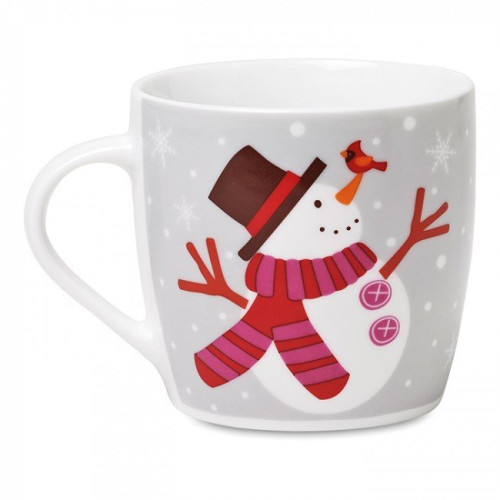 Mug with coaster Snowman