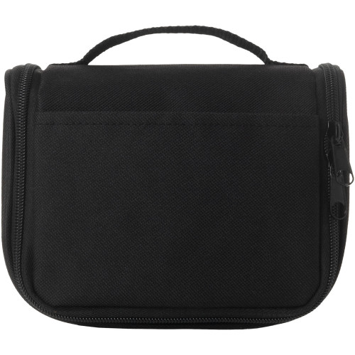 Suite compact toiletry bag with hook