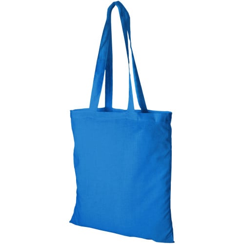 Madras 140 g/m² cotton tote bag 7L