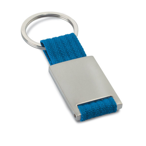 TECH Metal rectangular key ring