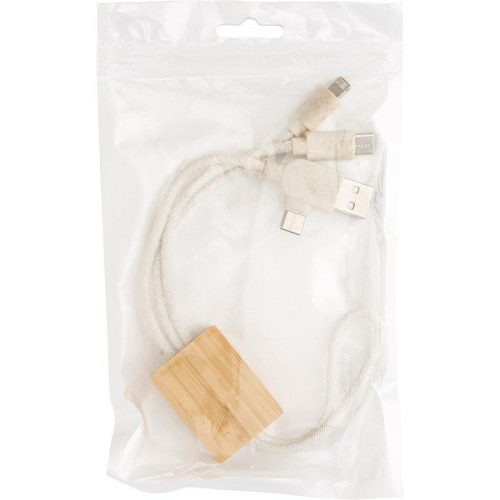 Bamboo USB charger