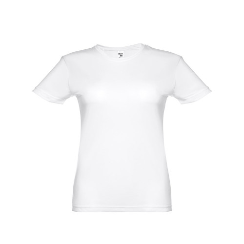 THC NICOSIA WOMEN WH. Technical T-shirt for women. White