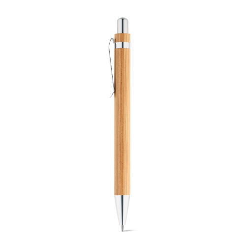HERA. Bamboo ball pen with metal clip