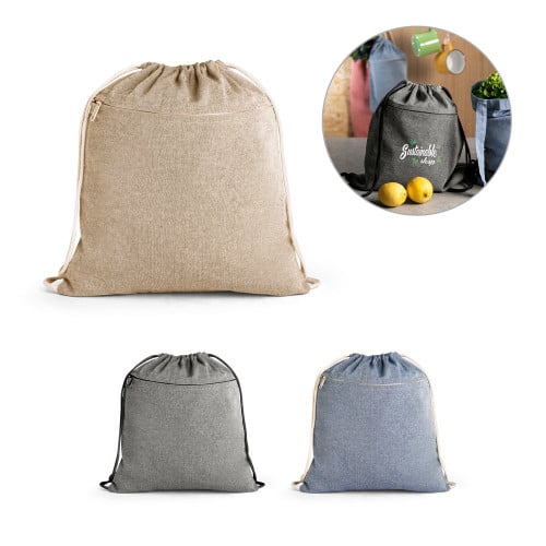 CHANCERY. Backpack bag in recycled cotton
