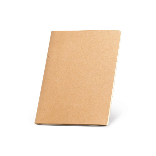 ALCOTT A4. A4 notepad with cardboard cover. Plain sheets