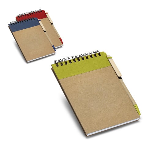RINGORD. Spiral pocket notebook with recycled paper