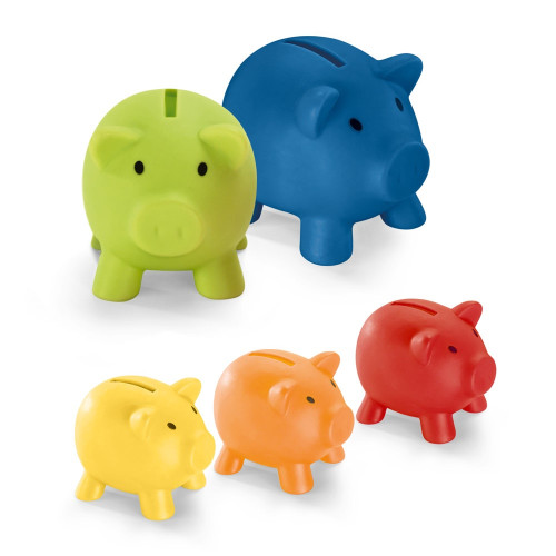 PIGGY. Piggy bank in PVC