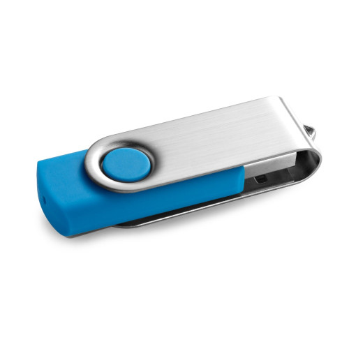 CLAUDIUS 8GB. 8 GB USB flash drive with metal clip