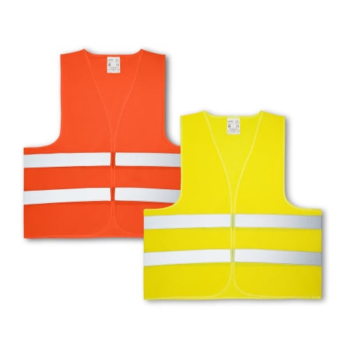 YELLOWSTONE. 100% polyester high visibility vest