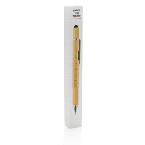 Bamboo 5-in-1 toolpen
