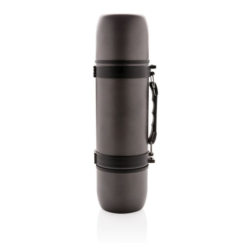 Vacuum flask with 2 cups