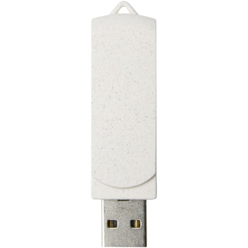 Rotate 4GB wheat straw USB flash drive
