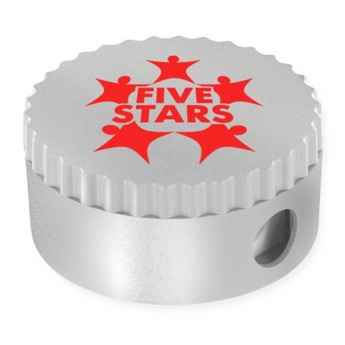 Promotional Recycled Pencil Sharpener (Silver)