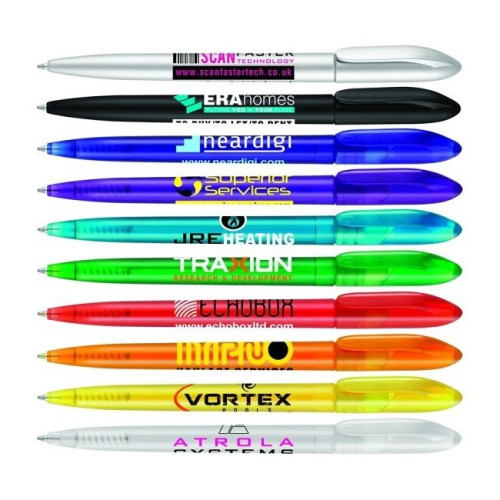 Promotional Supersaver Twist Frost Pens