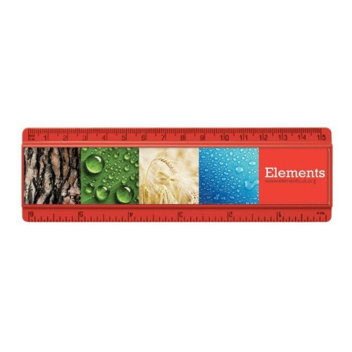 T6A Clear/T6C Coloured 6" Insert Ruler