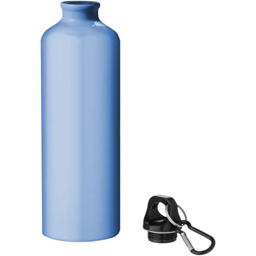 Oregon 770 ml aluminium water bottle with carabiner