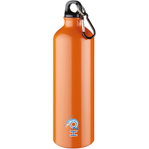 Oregon 770 ml aluminium water bottle with carabiner